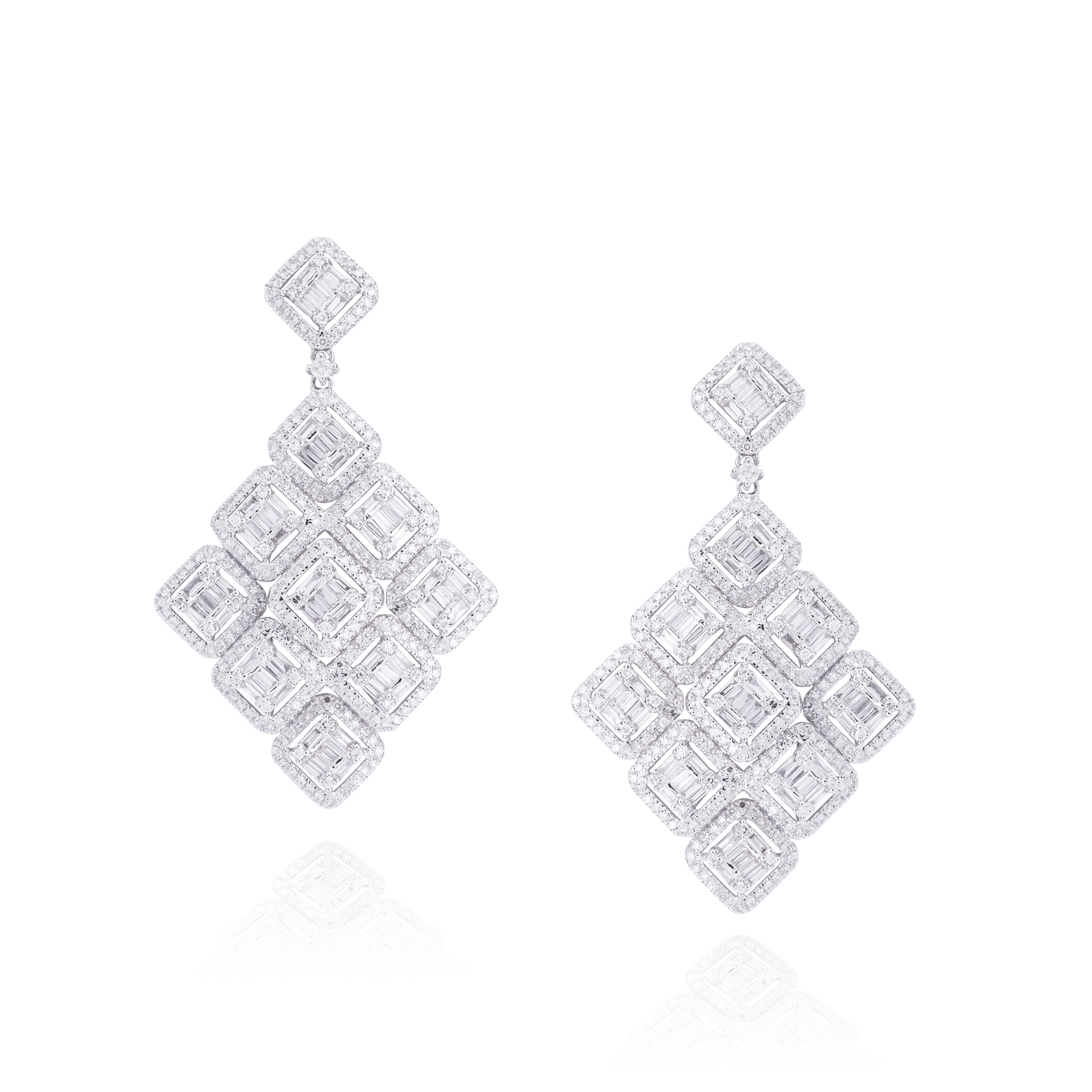 Kite Diamond Earrings